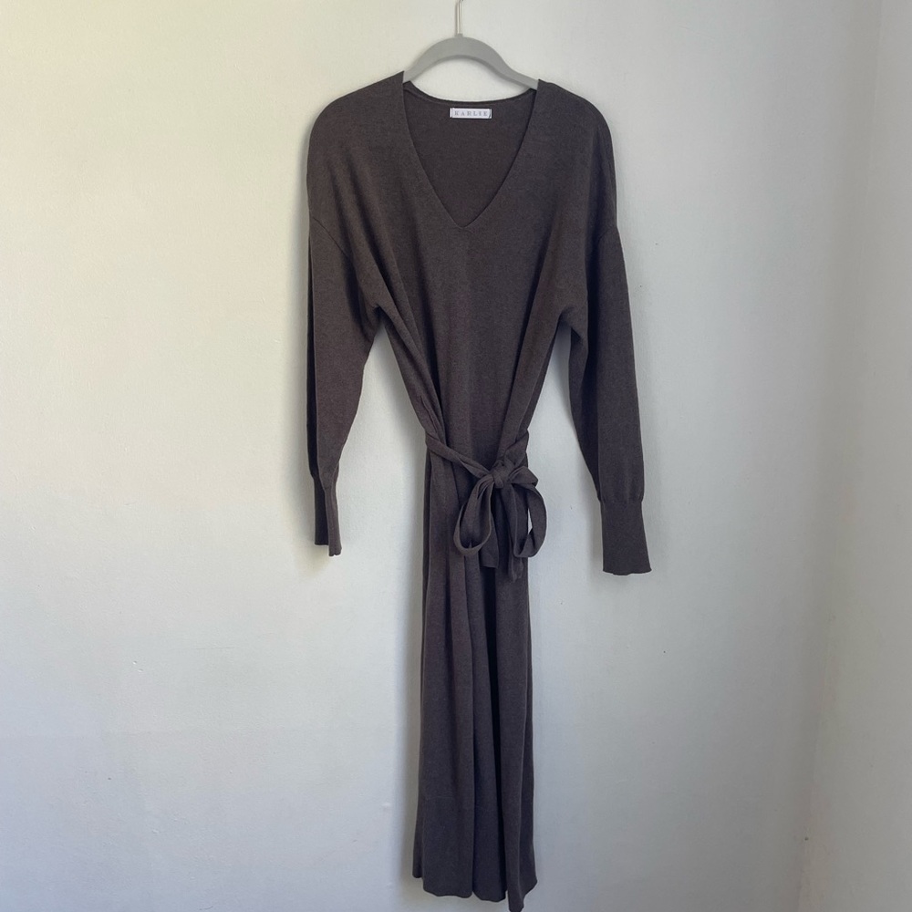 Karlie cashmere cotton sweater dress